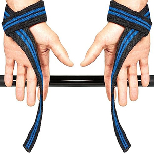 Sangles de musculation robustes en coton fabriquées en usine pour l'entraînement, personnalisables, en vente au meilleur prix - Product Image 4