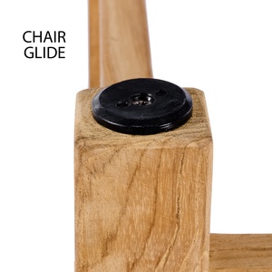 Modern Wood Bar <b>Stool</b> With Backrest Solid Teak <b>Outdoor</b> Dining Chair Counter Height Home Furniture - Product Image 4