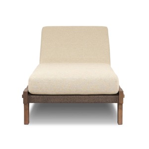 Tumbona de Madera de Teca Hecha a Mano para Exteriores con Respaldo Reclinable y Cojín Confortable, Silla de Descanso para Uso en Resorts, Hoteles y Jardines - Product Image 3