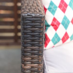 Ensemble de meubles de patio extérieur avec coffre de rangement, coussins confortables et pièce de conversation élégante - Product Image 3