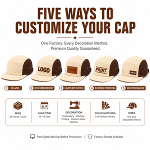 5 Panel Baseball Cap Canvas Unisex Adjustable Contrast Color Block Casual <b>Hat</b> Adult Four Seasons Style - Product Image 3