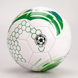 Balón de fútbol multicolor tamaño 5, cosido a máquina, balón de fútbol de PVC tamaño 5, balones cosidos a máquina, balón de fútbol con logo personalizado - Product Image 6