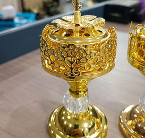 Premium <b>Bakhoor</b> Incense <b>Burner</b> Arabic Style Oud <b>Burner</b> Religious Natural Raw Material Eco-Friendly Durable for Home Office - Product Image 3