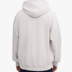 Sweat-shirts à capuche surdimensionnés pour hommes en coton biologique, pull à capuche personnalisé en tissu éponge, sweat-shirt durable pour hommes - Product Image 4