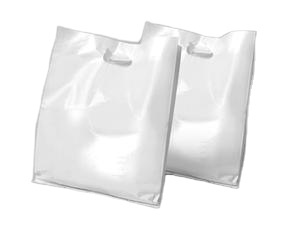 Bolsa de Compras con Asa Troquelada Personalizada con Diseño de Logotipo, Empaque Promocional de Plástico PE para Supermercados - Product Image 6