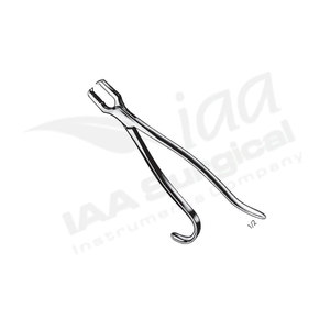 Rongeur para Sujeción de Huesos, Instrumento Quirúrgico Ortopédico de Acero Inoxidable de Grado Médico - Product Image 5