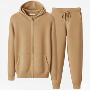 Survêtement Jogger Homme Tendance Vert Olive en Polyester/Coton, Délavé à l'Acide, Ajusté, Respirant, Extensible dans les Quatre Sens, avec Cordon de Serrage - Product Image 4