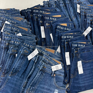 Jeans en denim pour hommes de qualité supérieure, lavage vintage Y2K, coton mélangé, vente en gros, jeans skinny pour femmes et filles, surplus de stock - Product Image 1