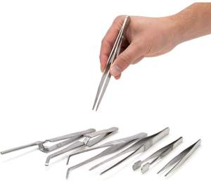 High Quality Professional Stainless Steel Rubber Head Jewelry Tweezers Loose Diamond <b>Pick</b> <b>up</b> <b>Tool</b> by Dentavex - Product Image 1