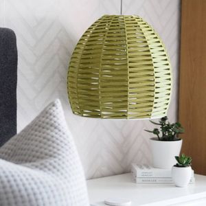 Lámpara Colgante Decorativa de Ratán de Lujo, Lámpara de Techo Tejida a Mano para Hotel, Villa, Restaurante, Diseño de Interiores - Product Image 1