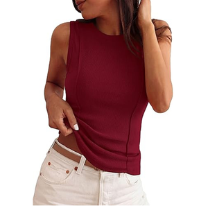 เสื้อกล้ามผู้หญิงพอดีตัวสำหรับสไตล์สตรีทแวร์ลำลองและฤดูร้อน - Product Image 1