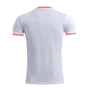 เสื้อฟุตบอลแขนสั้นสำหรับผู้ชายเสื้อฟุตบอลระบายอากาศได้ดีขนาดใหญ่พิเศษ2026โลโก้ได้ตามต้องการ - Product Image 2