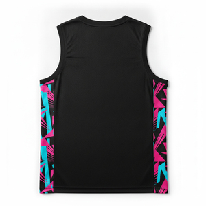 Uniforme de baloncesto sublimado personalizado, costuras premium, corte holgado, impresión por sublimación, conjunto de camiseta de baloncesto para entrenamiento de club. - Product Image 2