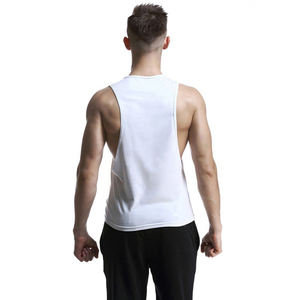 Camisetas Deportivas Personalizadas OEM sin Mangas, 100% Algodón, Camisetas de Gimnasio para Correr y Hacer Ejercicio para Hombre - Product Image 5