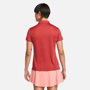 Camisetas de Golf de Algodón Naranja para Mujer, Diseño 2025, Secado Rápido, Transpirables, Casuales, Tipo Polo, en Oferta, Servicio OEM Disponible - Product Image 5