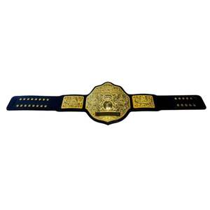 Ceinture de champion personnalisée pour la lutte, le Jiu-Jitsu, le karaté, le MMA, avec plaque dorée, design personnalisé, sangle réglable - Product Image 3