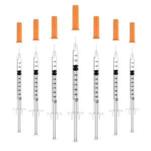 <span class=keywords><strong>Jeringa</strong></span> de <span class=keywords><strong>Insulina</strong></span> Veterinaria Desechable y Estéril U-100, 1mL, 29G, 30G, 31G, 12mm, 1/2 Pulgada, Proveedor, 100/Caja - Product Image 5