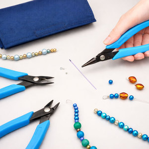 Jewelry Making Pliers Kit Set Stainless Steel Tools with Ergonomic Grip for Beading <b>Wire</b> Wrapping DIY <b>Craft</b> - Product Image 2