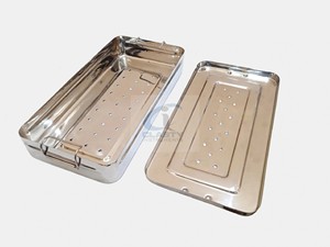Caja para Instrumentos de Esterilización, Acero Inoxidable Premium, Autoclavable, Organizador de Instrumentos Quirúrgicos, Dentales y Médicos - Product Image 6