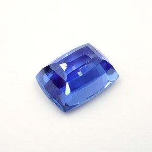 Piedra Preciosa de Zafiro Azul Cultivado en Laboratorio HAYAAT GEMS 25.00Ct Corte Pera Facetado (17x13x9MM) para Joyería - Product Image 6