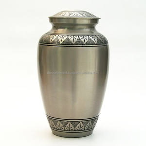 Urna Funeraria de Aluminio de Alta Calidad, Estilo Americano, Personalizada, para Cenizas de Adultos y Mascotas, 10 Pulgadas, 200-220 Pulgadas Cúbicas - Product Image 2