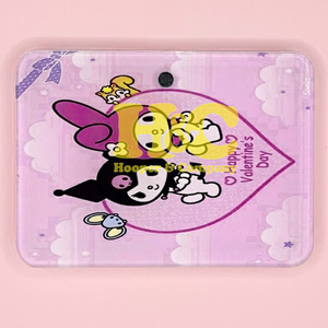 Meilleures ventes : Tuiles acryliques pour extensions de cils, tuiles acryliques roses en forme de cœur, couleur personnalisée, logo magnétique durable, MINK - Product Image 2