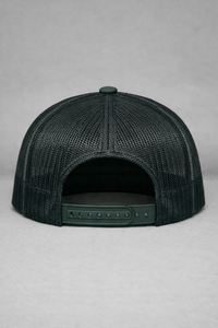 Wholesale Custom Logo PVC Patch 5 Panel Mid Profile Trucker Hat Outdoor <b>Flat</b> Brim Mesh High Quality Premium <b>Cap</b> For <b>Men</b> - Product Image 2