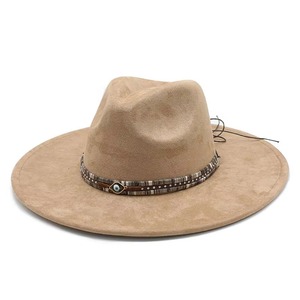 Chapeau de cowboy western vintage personnalisé en daim, livraison rapide, chapeau de chevalier à large bord, chapeau de soleil unisexe pour la plage et les prairies - Product Image 4