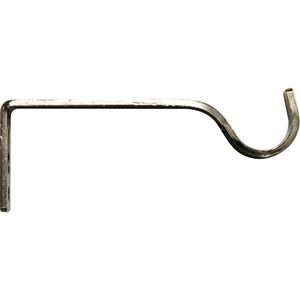 Contemporary Metal <b>Curtain</b> Pole Wall Brackets Durable Adjustable for Multiple Pole Sizes - Product Image 1