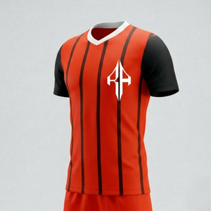 Nuevo Uniforme de Fútbol Personalizado para Hombre, Servicio OEM de Verano, Uniforme de Fútbol Transpirable de Manga Corta de Primera Calidad Personalizado por RIVIAN ATLANTIC - Product Image 3