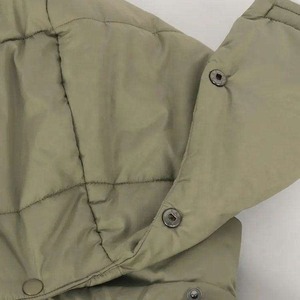 Heavy Designer <b>Padded</b> <b>Waterproof</b> Breathable Zipper Oversized Quilted Winter Black Custom Men Shiny Plus Size Puffer <b>Jacket</b> - Product Image 4