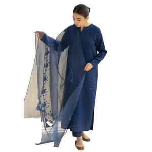 Costume Salwar Kameez brodé de haute qualité et confortable pour femmes, motif floral, sur mesure, autres robes pour femmes - Product Image 1