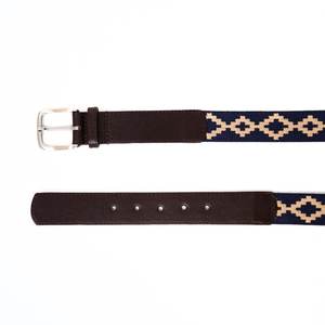 Ceinture Polo Homme Personnalisée en Cuir Véritable Cousue Main, Ceinture Gaucho en Cuir de Vachette, Vente en Gros, Fournisseur d'Usine, Sacs et Étuis LPB-0086 - Product Image 3