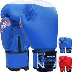 Customized Logo Leather Training Boxing <b>Gloves</b> with adjustable hook&loop straps adults training <b>gloves</b> wholesale price <b>gloves</b> - Product Image 1