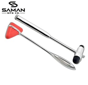 Marteau réflexe chirurgical, instrument d'examen neurologique de diagnostic par percussion pour les médecins, les cliniques et les hôpitaux - Product Image 4