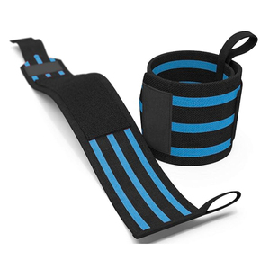 Wholesale Gym Wrist Wraps with Thumb Loop, Heavy Duty Elastic Wrist Support for Weightlifting, <b>Bench</b> Press & Fitness Training - Product Image 1