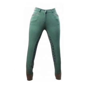 กางเกงขี่ม้าโพลีเอสเตอร์ Jodhpur & Breeches สำหรับกีฬาขี่ม้า พร้อมสีและขนาดที่ปรับแต่งได้ - Product Image 1