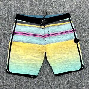 Men's Casual Solid Oxford <b>Fabric</b> Eco-Friendly Quick-Dry <b>4</b> <b>Way</b> <b>Stretch</b> Waterproof Swimming Shorts Breathable Mid-Waist Board - Product Image 5