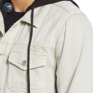 Veste en jean pour homme de haute qualité, coupe ajustée, vêtement décontracté tendance, veste d'extérieur avec boutons sur le devant, veste d'hiver - Product Image 5