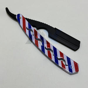 Más Vendido: Maquinilla de Afeitar Profesional para Barbero, Cuchilla de Afeitar para Depilación, Maquinilla de Afeitar para Cuidado Personal, Maquinilla de Afeitar de Hoja Recta con Cuchilla Reemplazable, Afeitadora Manual - Product Image 4