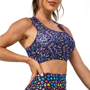 Soutien-gorge de sport pour femme Everyday Fitness, sublimation, matière extensible performante et design confortable pour le sport - Product Image 4