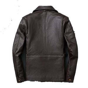 แจ็คเก็ตหนังปักลายสุดหรู แฟชั่นใหม่ ดีไซน์ใหม่ แจ็คเก็ตมอเตอร์ไซค์ลำลอง ซิปสั่งทำพิเศษ แจ็คเก็ตบอมเบอร์สุดหรู - Product Image 4