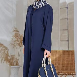 Nouvelle Arrivée : Abaya pour Femmes Fabriquée en Usine avec un Design Tendance 2026 – Vêtement Décontracté Respirant pour Toutes les Tailles à Prix Raisonnable - Product Image 1