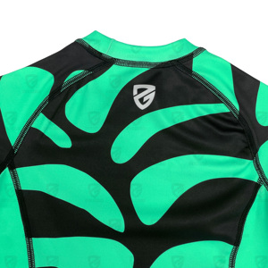 Short Sleeve Rashguard Sublimated BJJ Compression MMA Gym Wear Shirt Custom Sublimation Rash Guard <b>Surfing</b> rash guards - Product Image 5