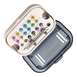 Zahnchirurgisches Implantat-Prothetik-Treiber-Set Drehmomentschlüssel-Kit Kompatibel mit Osstem Nobel Straumann Ankylos Dentium Box - Product Image 4