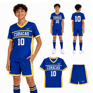 ชุดเสื้อฟุตบอลเด็กสไตล์เม็กซิโกสำหรับฟุตบอลโลก 2026 ชุดยูนิฟอร์มฟุตบอลเยาวชนสีเขียว ชุดฝึกซ้อมเด็กชาย ชุดกีฬา - Product Image 5