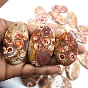 Cabujón de jaspe de ojo de pájaro de calidad superior, piedra preciosa de cristal Natural en forma de mezcla, suministro al por mayor, fabricación de joyas directa Jaipur - Product Image 3