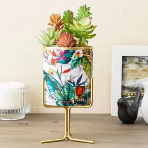 Rustic Handmade Metal Flower <b>Vase</b> Industrial Home Décor Floral Centerpiece Modern Farmhouse Handmade Metal Flower VaseModern - Product Image 5