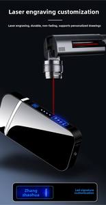 Encendedor Eléctrico USB Dericsson de Doble Arco, Metálico, Resistente al Viento, Recargable, con Sensor Táctil - Product Image 6