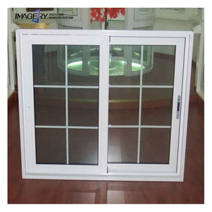 Fenêtre coulissante de cuisine en aluminium à double vitrage à deux rails <span class=keywords><strong>amovible</strong></span> avec <span class=keywords><strong>grille</strong></span>, design aux Philippines - Product Image 4